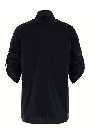 Black cotton blouse SEMI COUTURE | Y5WK06Y690